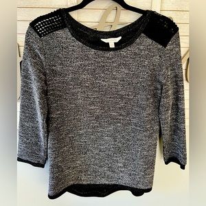 Charming Charlie top- open shoulder